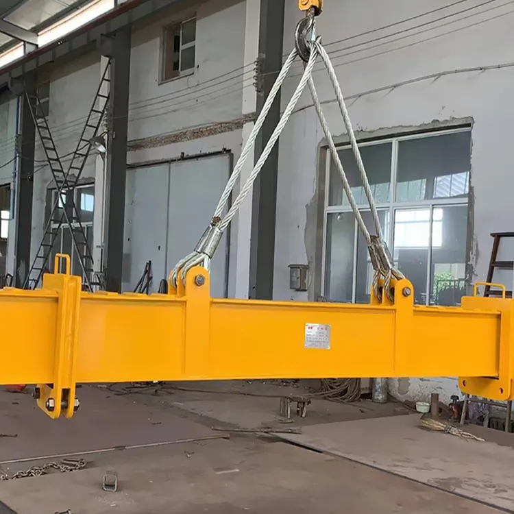 Adjustable steel lifting beams