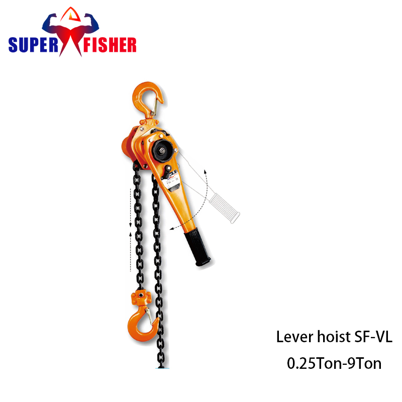 OEM Mini Crane Pulley Thick Manganese Steel Safety Lifting Equipment Lever Block Manual Hand Chain Hoist with G80 Load Chain