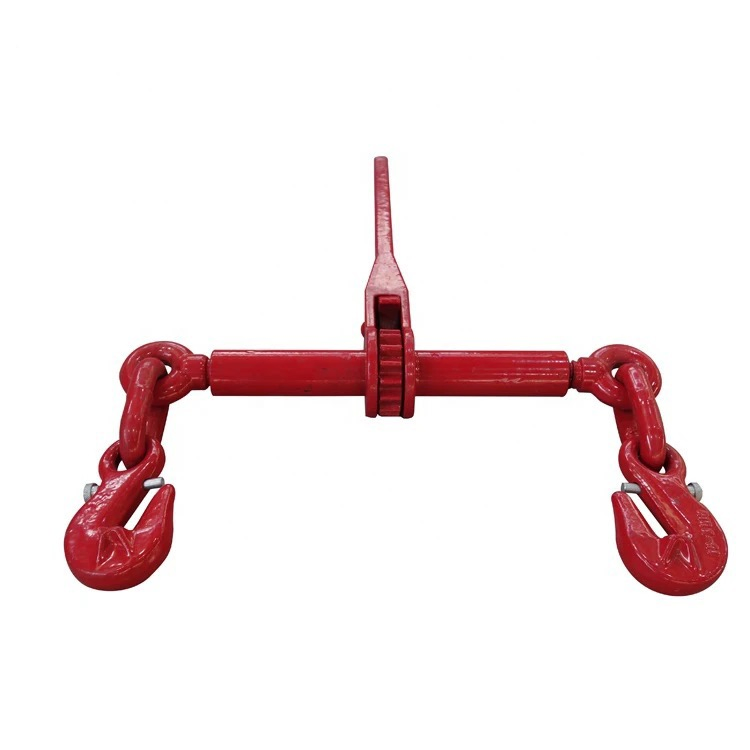 G80 European Type Ratchet Chain Load Binder with Hooks