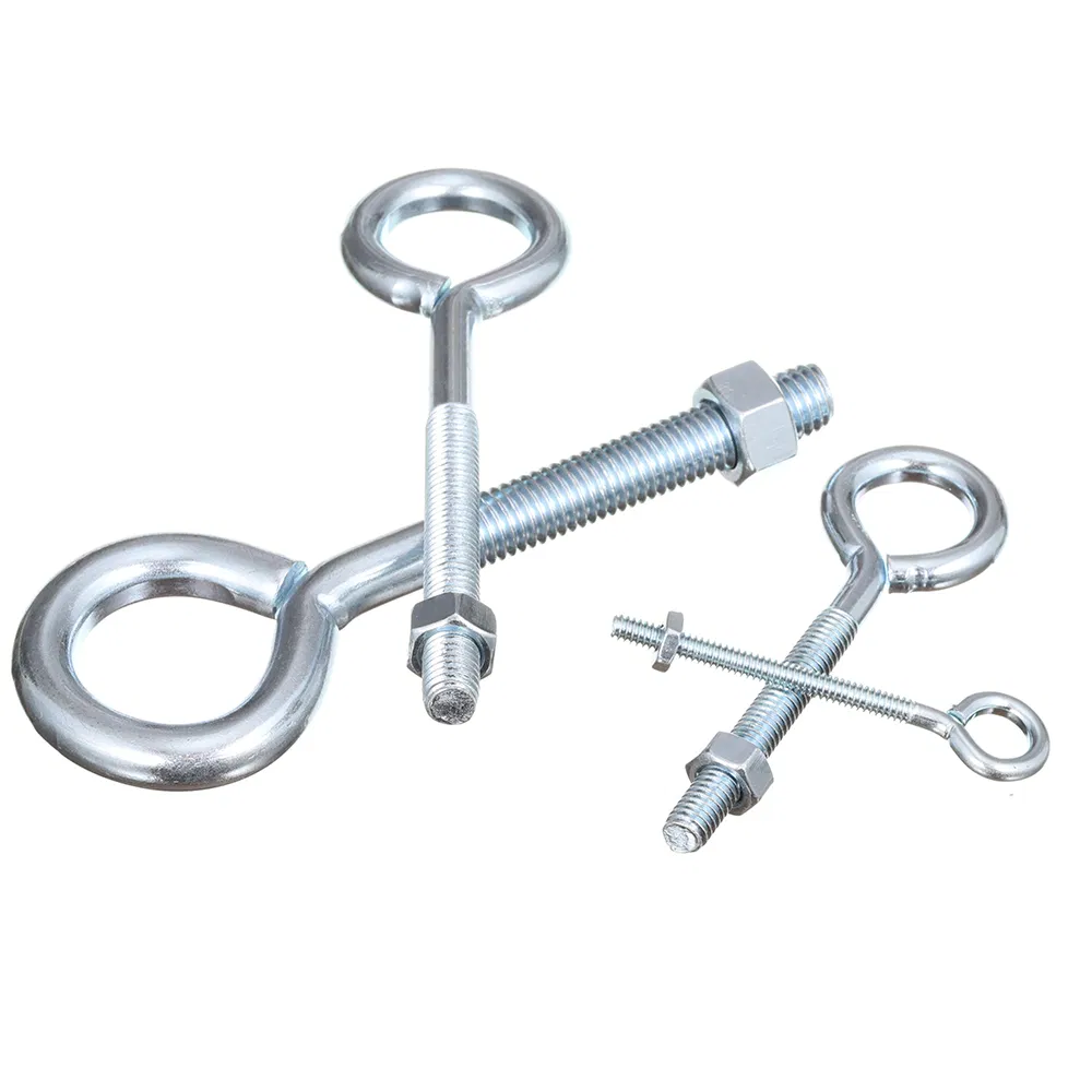 Metric Inch System 20mm 30mm M6 M8 M10 Cold Heading Passivated Lifting Eyebolt Brass Eye Bolt 316 304 Stainless Steel O Bolt