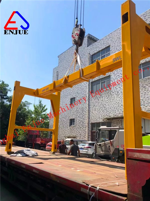 Manual Telescopic Over Height Container Lifting Frame Container Lifting Beam for Flat Rack for Stacker Supplier