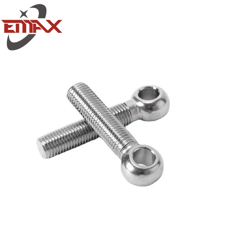 Carbon Steel Forged Eye Bolt Galvanized DIN58o Lifting Eye Bolt with Nut