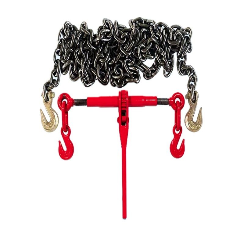 5/16--3/8 Ratchet Type Chain Fastener Load Binder with Clevis Hook