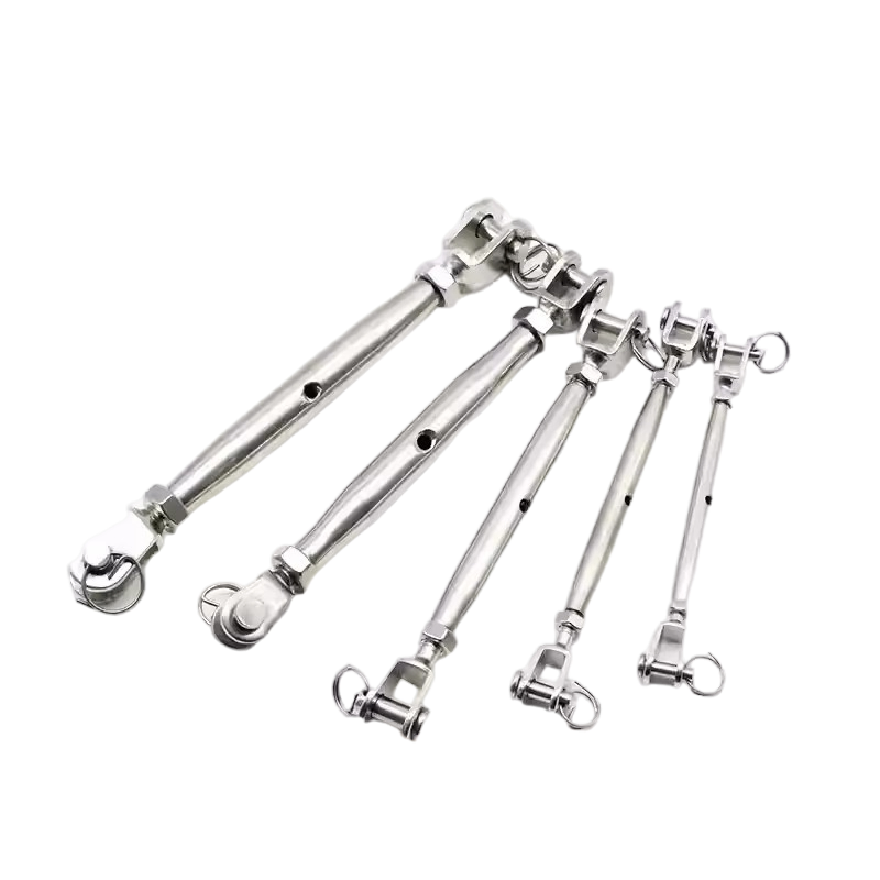 Marine Grade 304 Stainless Steel M5 to M20 Jaw/Jaw Closed Body Turnbuckle