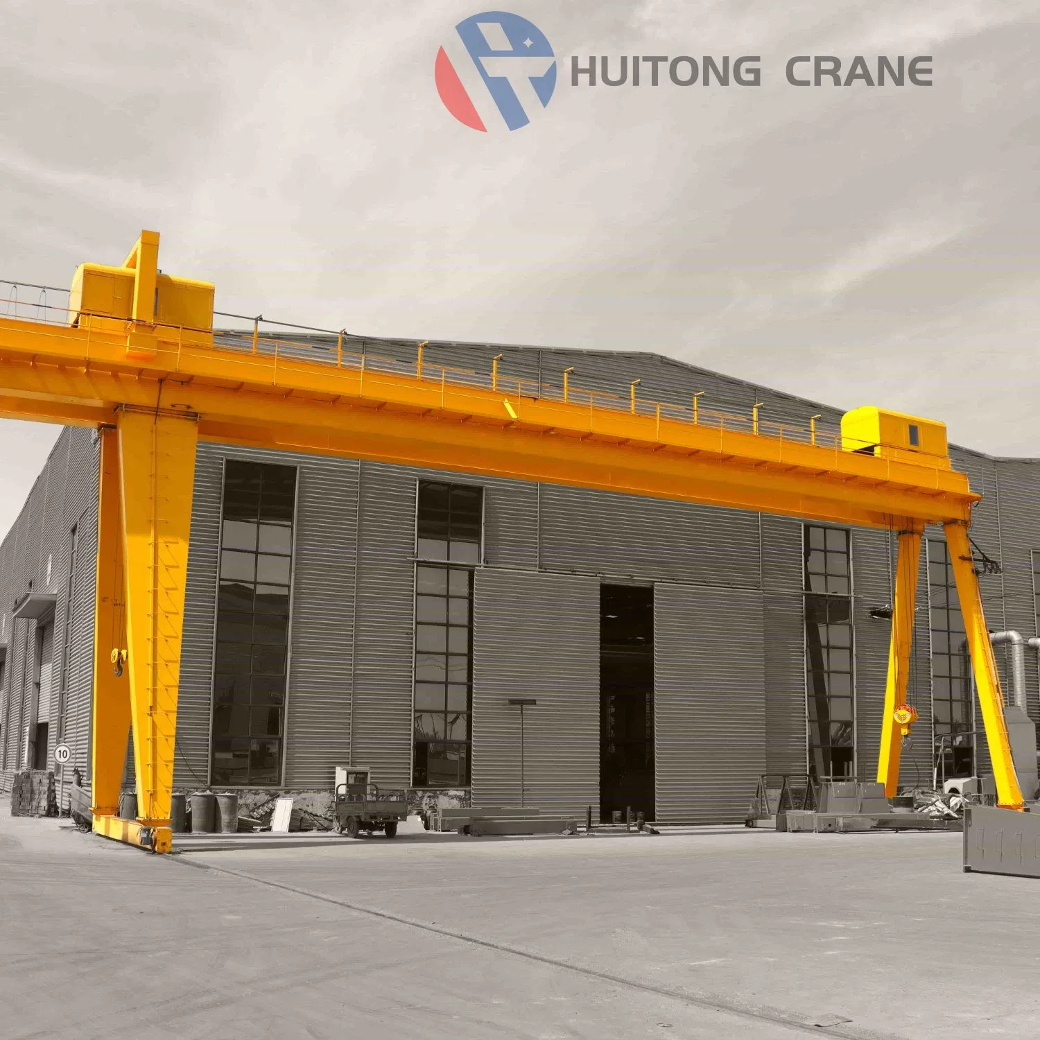 120 Ton Double Girder Gantry Crane with Heavy Hook