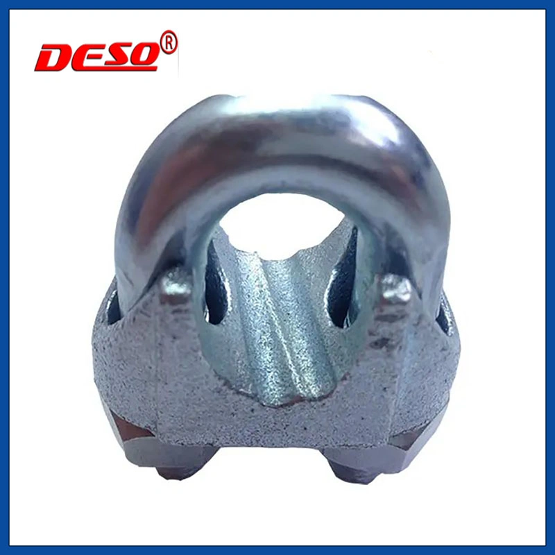 Factory Price DIN741 Rigging Galvanized Malleable Steel Wire Rope Clip