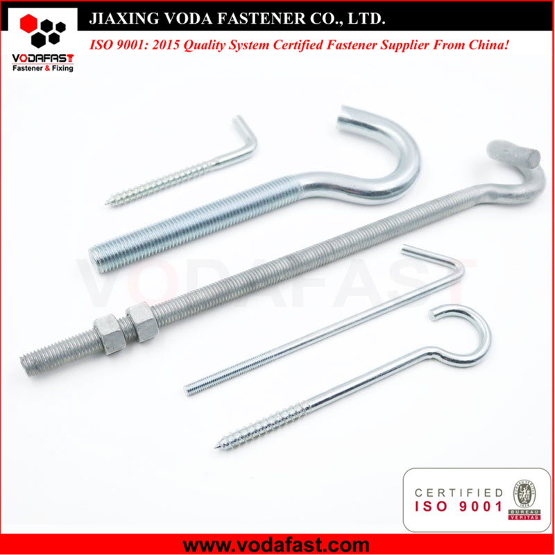 Vodafast Carbon Steel Eye Bolt and Screw Zinc Plated Hot DIP Galvanized