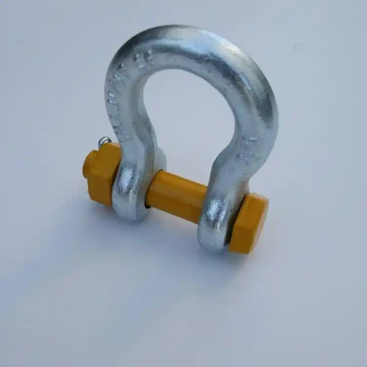 U. S. /JIS/European Standard Forged Galvanized/Zinc Alloy/Stainless Steel Dee/Bow Shackle for Marine Hardware/Floating/Buoy/Fishing Farm/Load/Hoisting