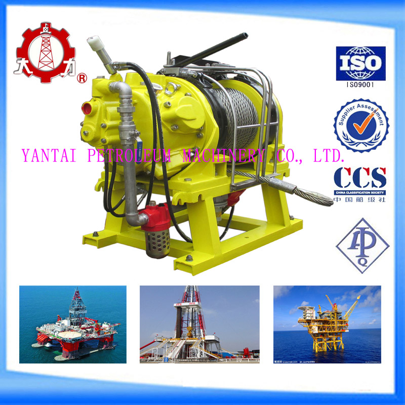 5 Ton Air Winch for Offshore Drilling/Oilfield Platforms