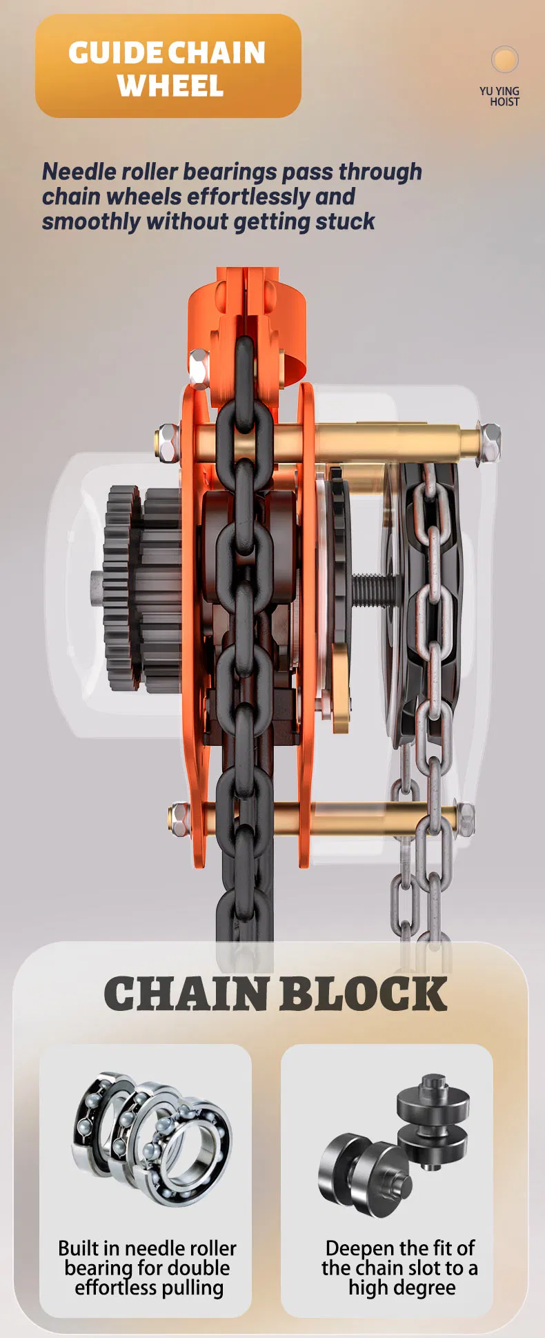 Hand Manual Lever Chain Block Hoist 5