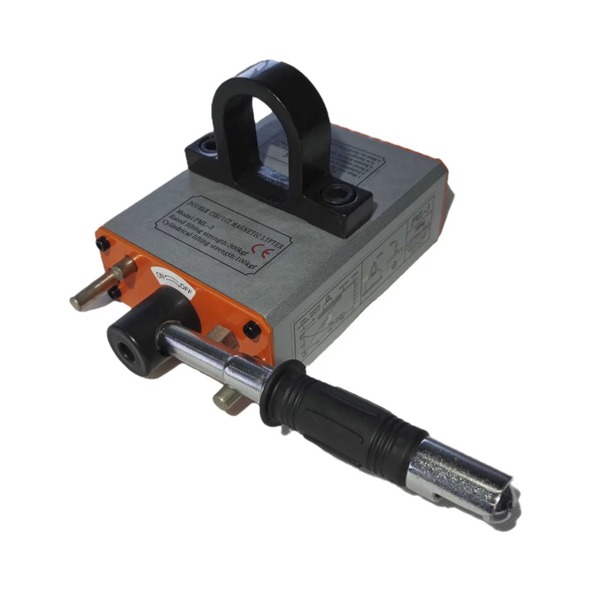 Dual Magnetic Lifter Side View