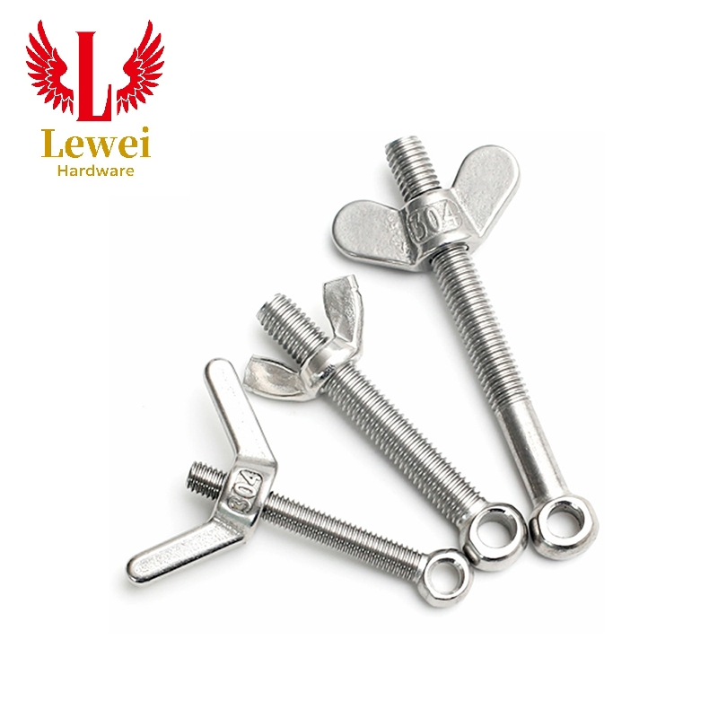 Made in China Shipbuilding Eye-Bolt, A2-70 A4-80 DIN444 SS304 SS316 Stainless Steel Eye Bolt, M5-M48 M20 M24 M36 M50 Max 200mm Lifting Eyebolt