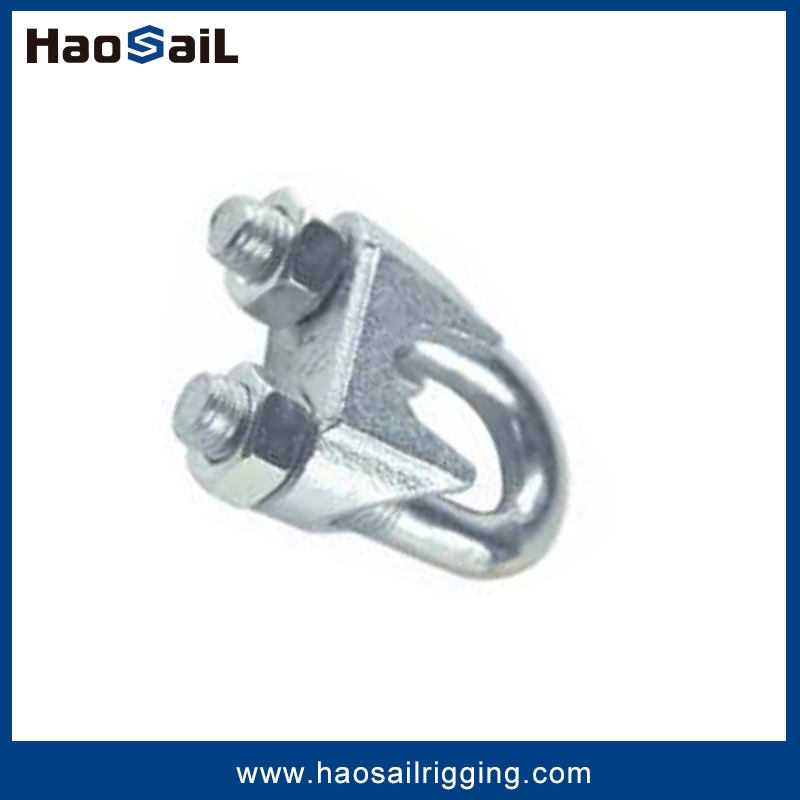 High Quality DIN 741 Rigging Hardware Steel Wire Rope Forged Galvanized Wire Rope Clips