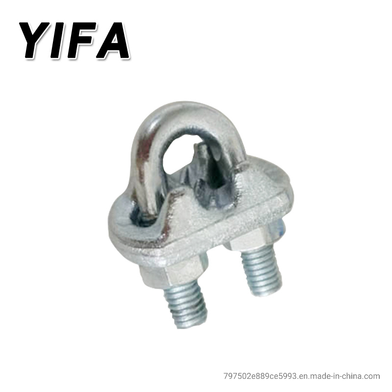 Galvainzed Forged DIN741 Malleable Wire Rope Clips