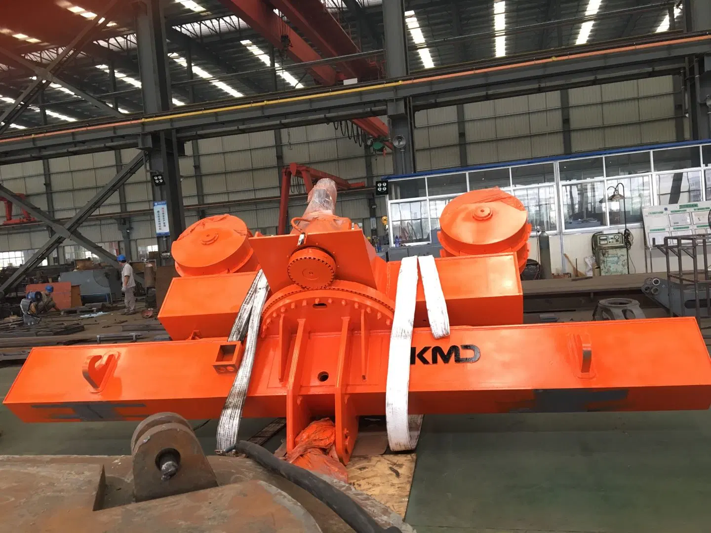 Rotating Spreader Beam for Lifting Magnet Attachments