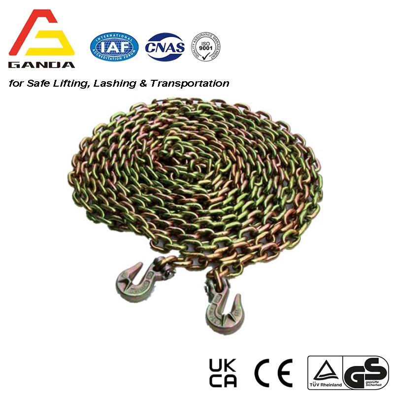 En 12195-3 Lashing Chain Ratchet Load Binder