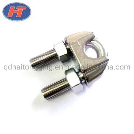 Stainless Steel DIN741 Wire Rope Clip for Cable Usage