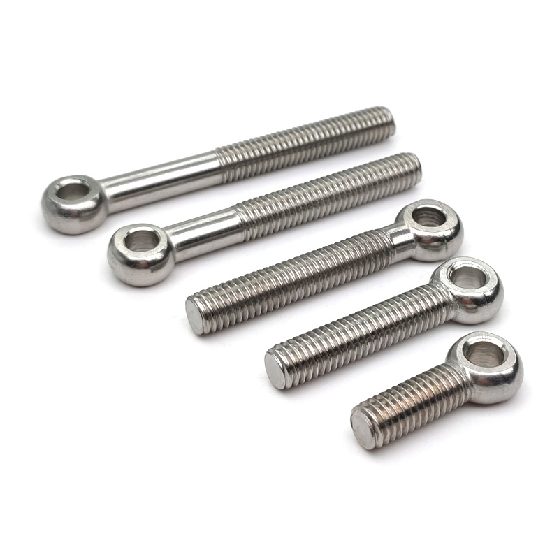Made in China Shipbuilding Eye-Bolt, A2-70 A4-80 DIN444 SS304 SS316 Stainless Steel Eye Bolt, M5-M48 M20 M24 M36 M50 Max 200mm Lifting Eyebolt