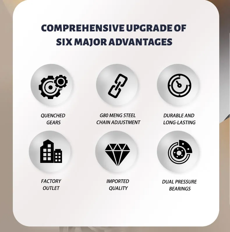 Hand Manual Lever Chain Block Hoist 2