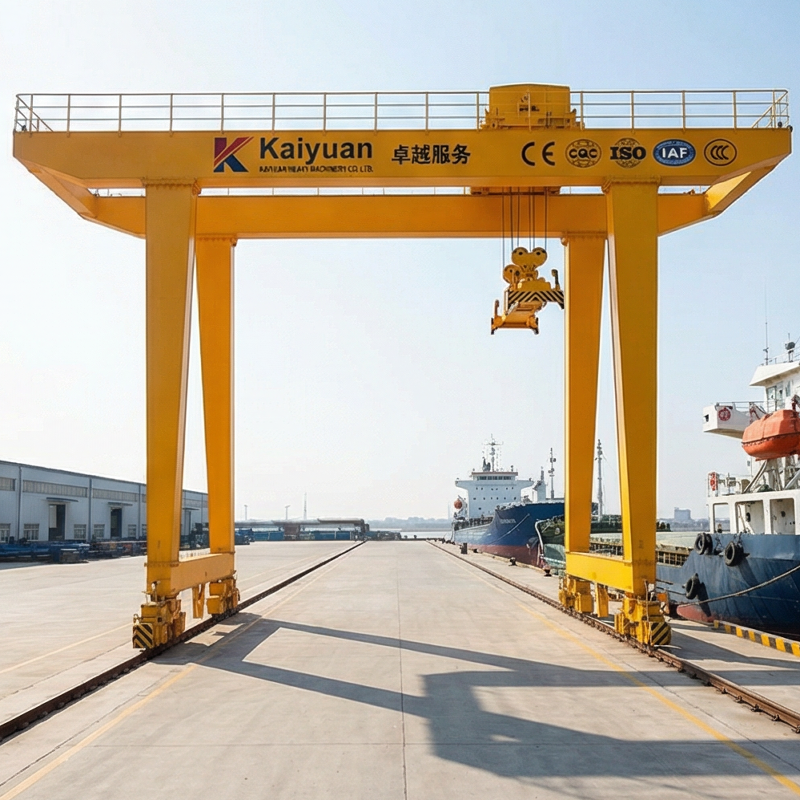 Heavy Duty Double Girder Gantry Crane with Competitve Price