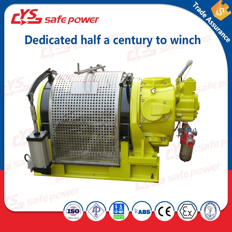 ABS Certified Auto Brake Air Winch for Offshore and Mining From 1t to 10t