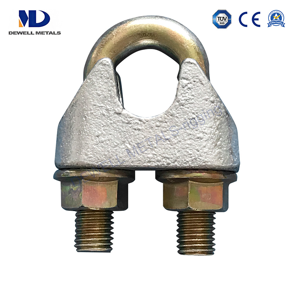 Rigging Hardware Electric Galv. Casting Malleable Uni En 13411-5 Wire Rope Clip