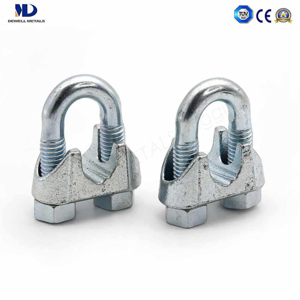 Rigging Hardware Electric Galv. Casting Malleable Uni En 13411-5 Wire Rope Clip