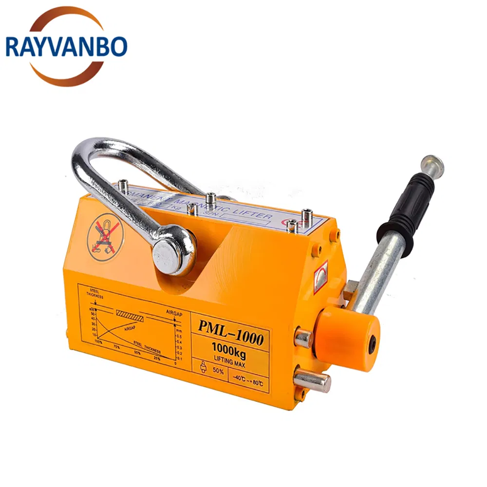 Wholesale Product 100kg-5000kg Lifting Equipment Permanent Magnetic Lifter with High Quality and Low Price for Sale in Industry