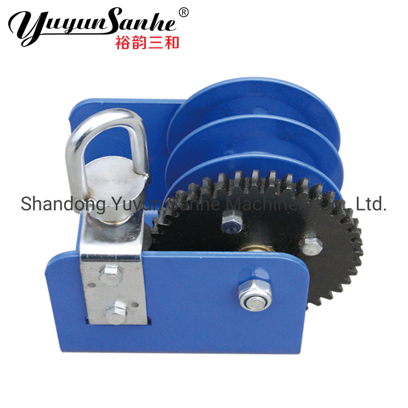 660lbs Worm Gear Hand Winch for Cage Breeding / Air Inlet