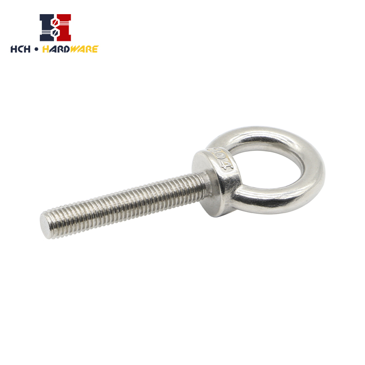 Stainless Steel 304 Eye Bolt M6-M30 DIN580 Lifting Anchor Eye Bolts