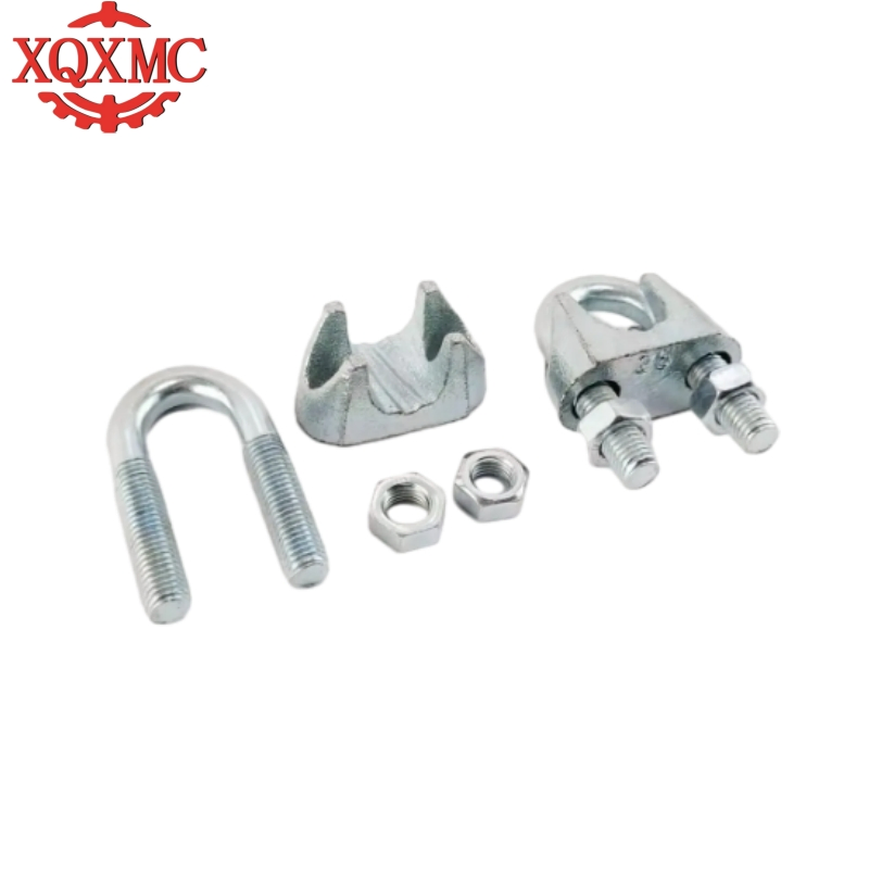 American Forged Steel U-Shaped Cable Clamp Galvanized Forged Steel Wire Rope Clips