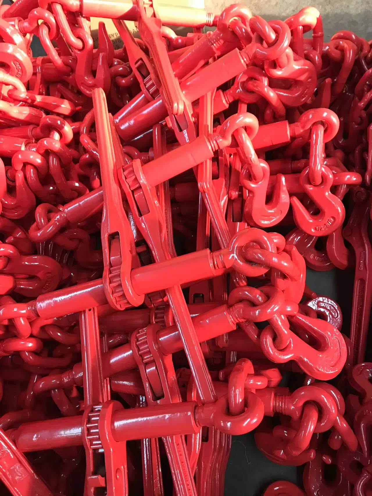 Painted G80 Ratchet Type Cast Handle Load Binder