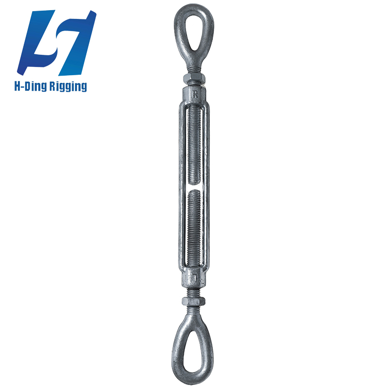 Jaw &amp; Jaw/Eye &amp; Eye/Jaw &amp; Eye /Hook Forged Carbon Steel Zinc Plated Electro Galvanized DIN1480 Us Type Turnbuckle