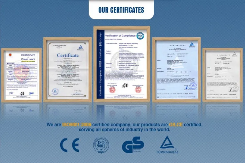 Quality Certificates