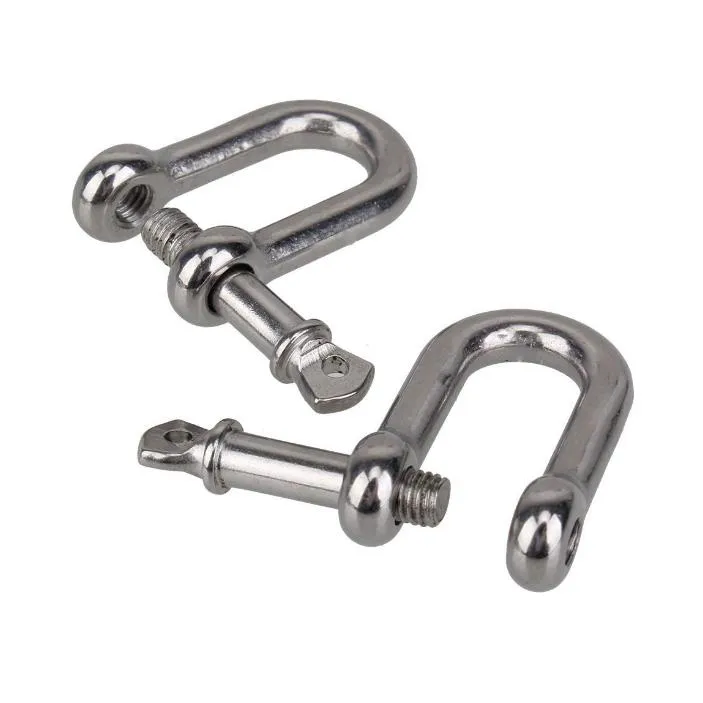 Stainless Steel D Shackle Detail