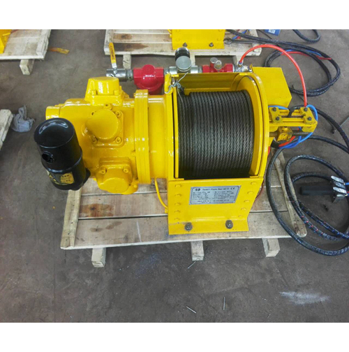 Pneumatic Motor as Driving Force 1000kg 1ton Mining Winch Customization Pneumatic Air Winch with Disk Brake