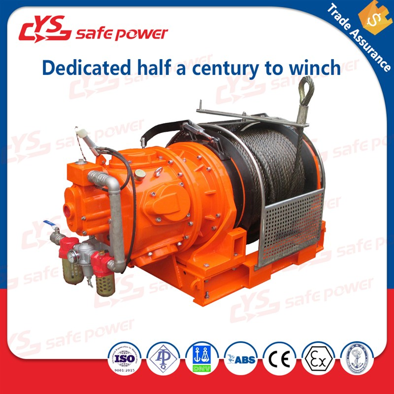 ABS Certified Auto Brake Air Winch for Offshore and Mining From 1t to 10t
