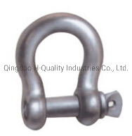 Drop Forged Screw Pin Anchor Shackle with or Without Collar