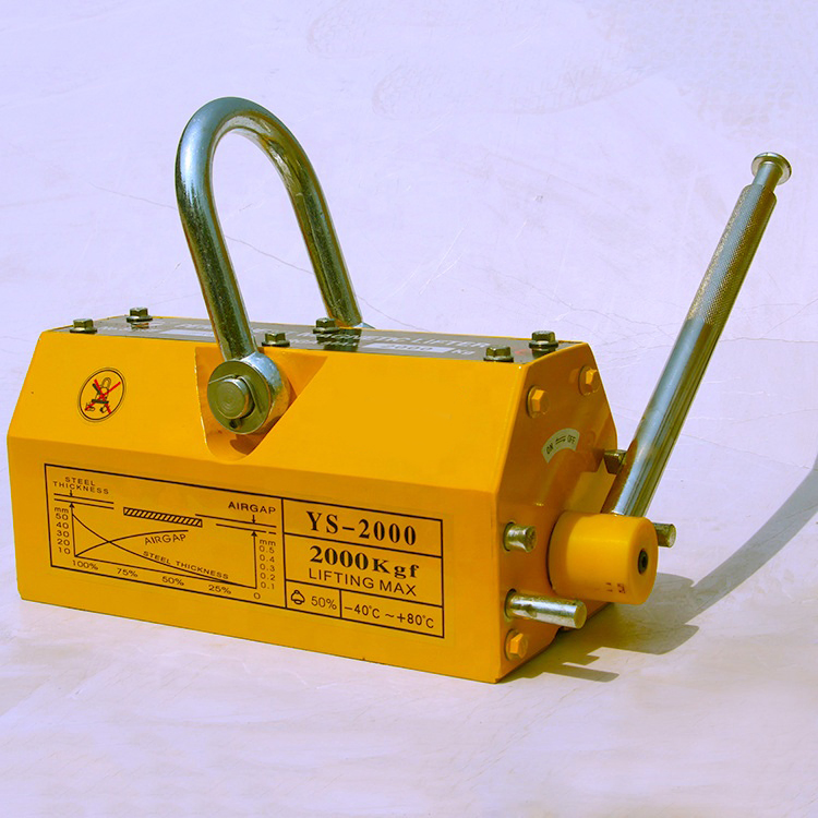 1000kg-6000kg Permanent Magnetic Lifter for Lifting Steel Plate