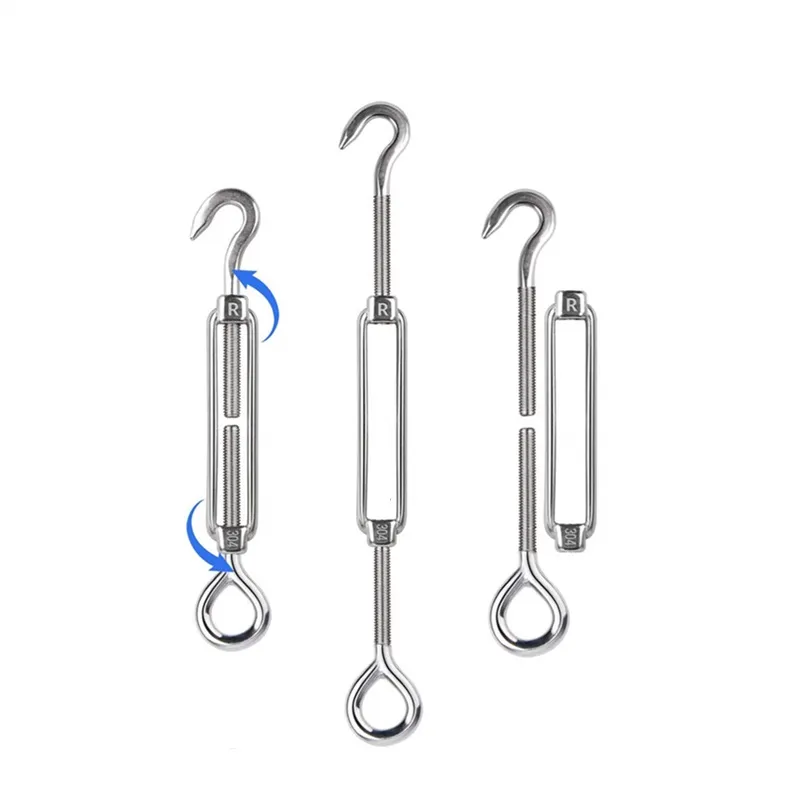 Stainless Steel Eye & Hook Turnbuckles