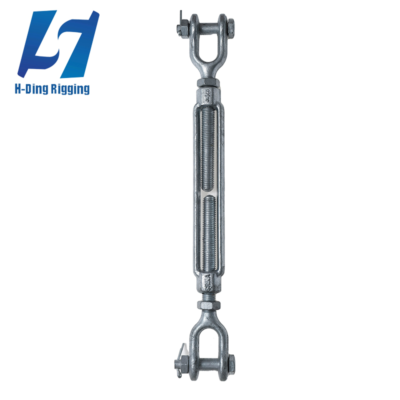 Jaw &amp; Jaw/Eye &amp; Eye/Jaw &amp; Eye /Hook Forged Carbon Steel Zinc Plated Electro Galvanized DIN1480 Us Type Turnbuckle