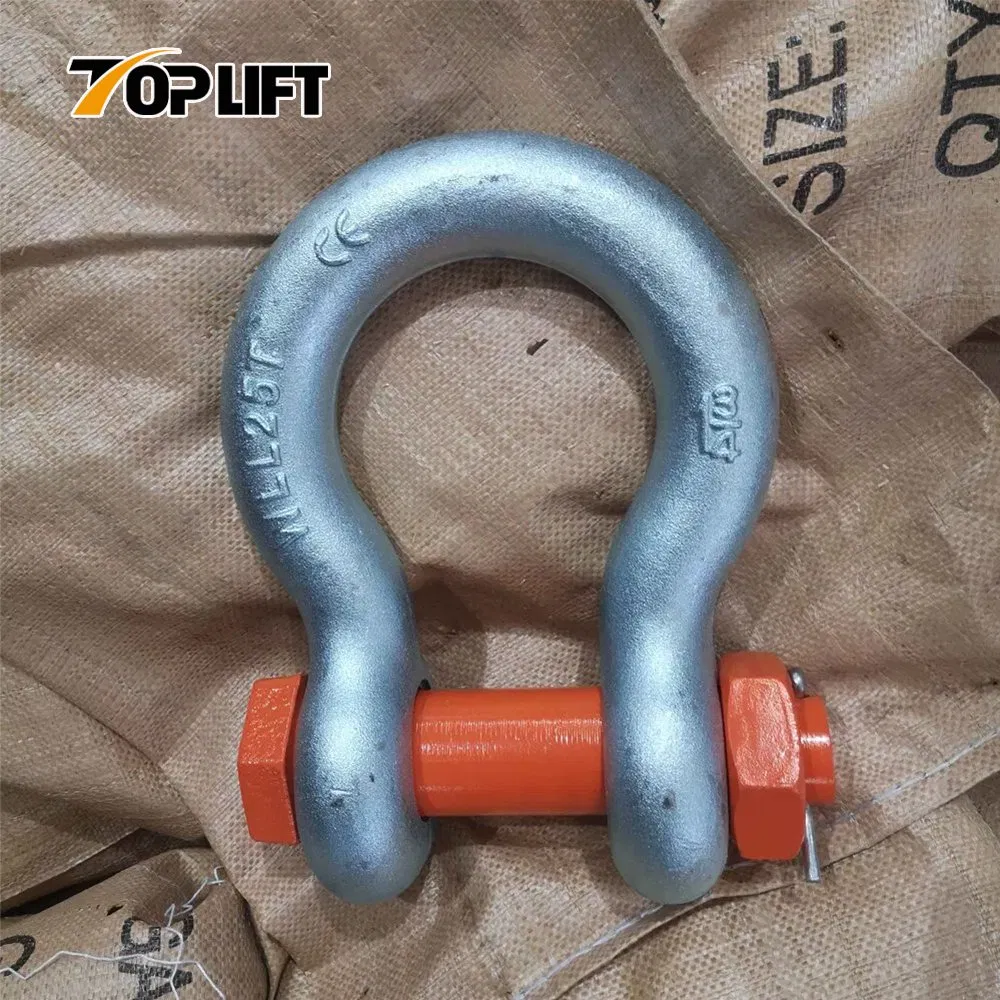G210 Lifting Rigging Hardware Us Type Screw Pin Anchor Shackle Dee Shackle