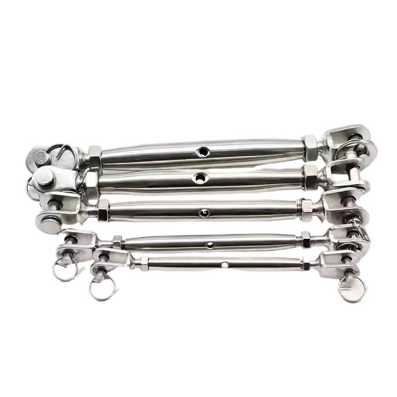 Marine Grade 304 Stainless Steel M5 to M20 Jaw/Jaw Closed Body Turnbuckle