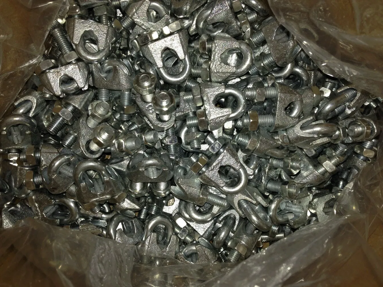 E. Galvanized Us Type Forged Mellable Wire Rope Clips