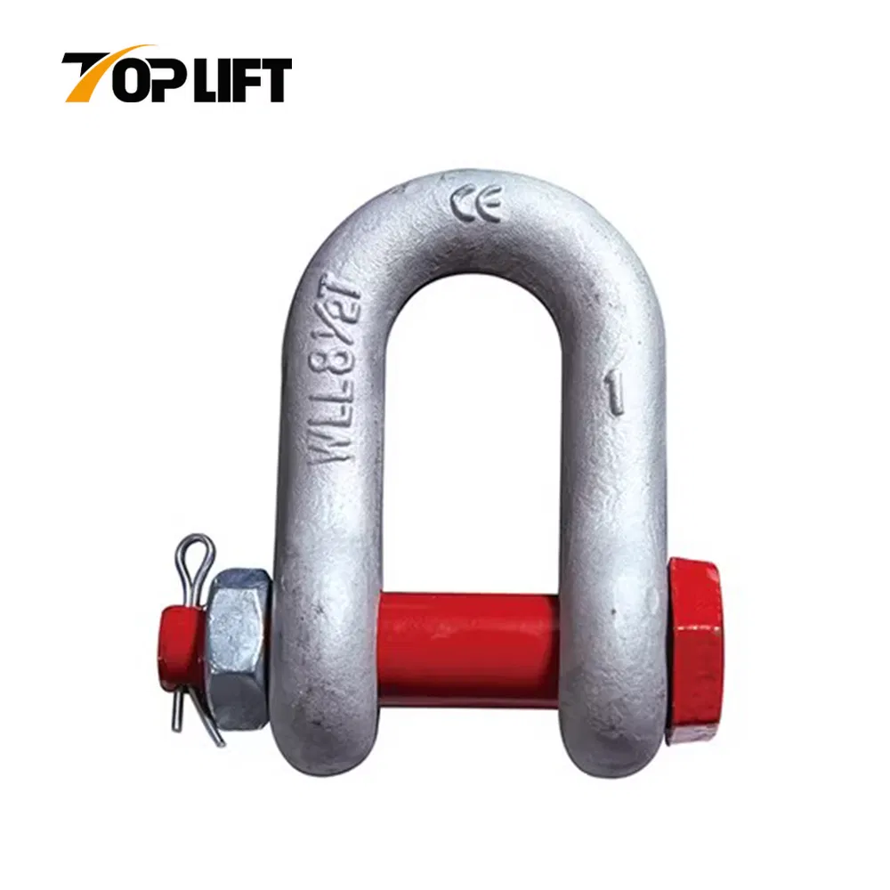 G210 Lifting Rigging Hardware Us Type Screw Pin Anchor Shackle Dee Shackle