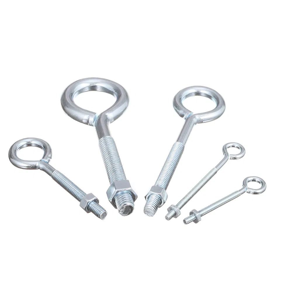 Metric Inch System 20mm 30mm M6 M8 M10 Cold Heading Passivated Lifting Eyebolt Brass Eye Bolt 316 304 Stainless Steel O Bolt