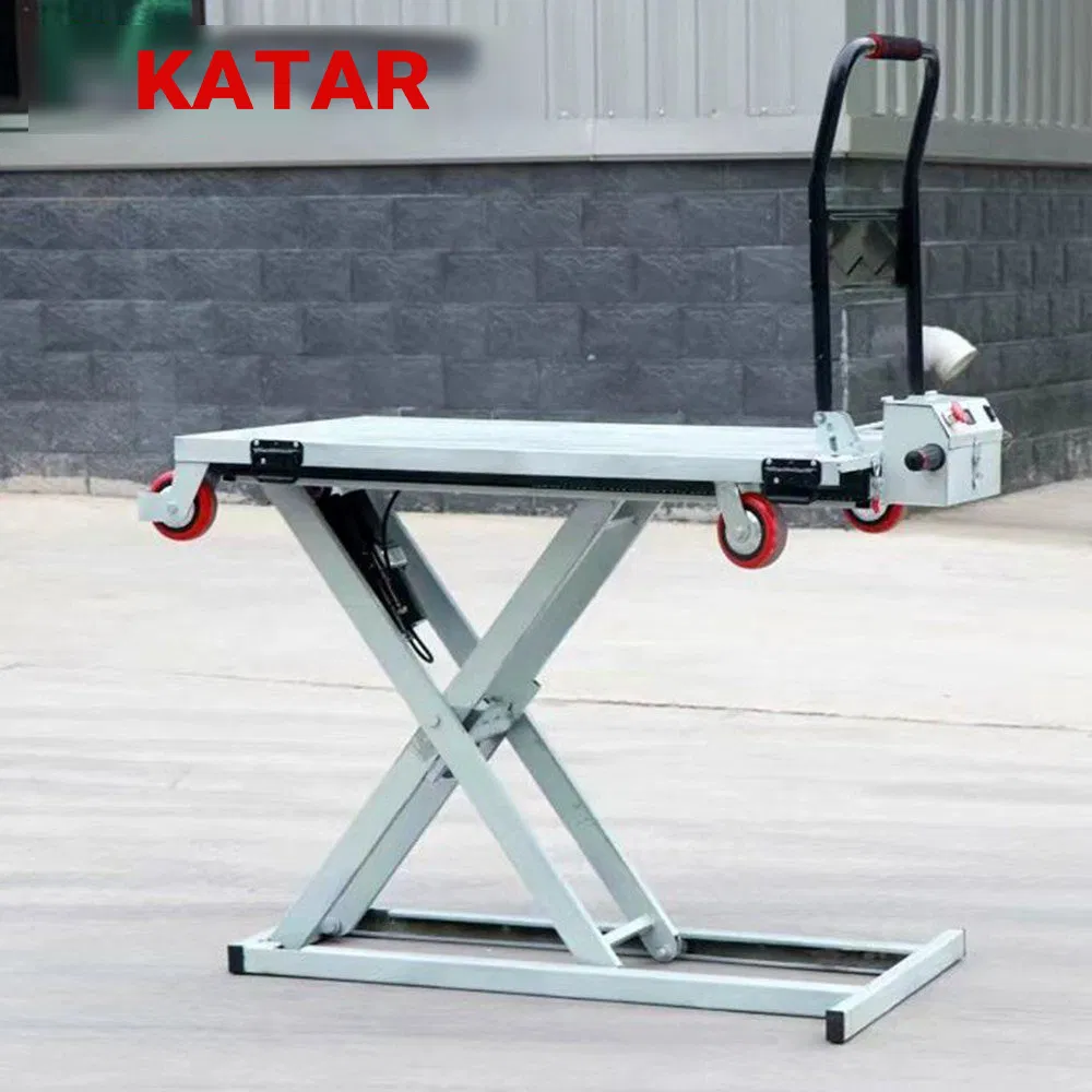 CE/EPA Scissors Hydraulic Electric Mobile Platform Motorcycle Stationary Manual Pallet Roller Scissor Lift Table Hand Trolley