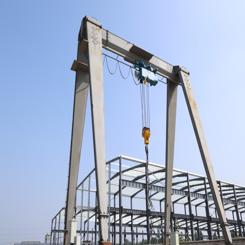 High Performance Rubber Tires Gantry Crane Industrial Workshop for Kazakhstan/Kyrgyzstan/Tajikistan