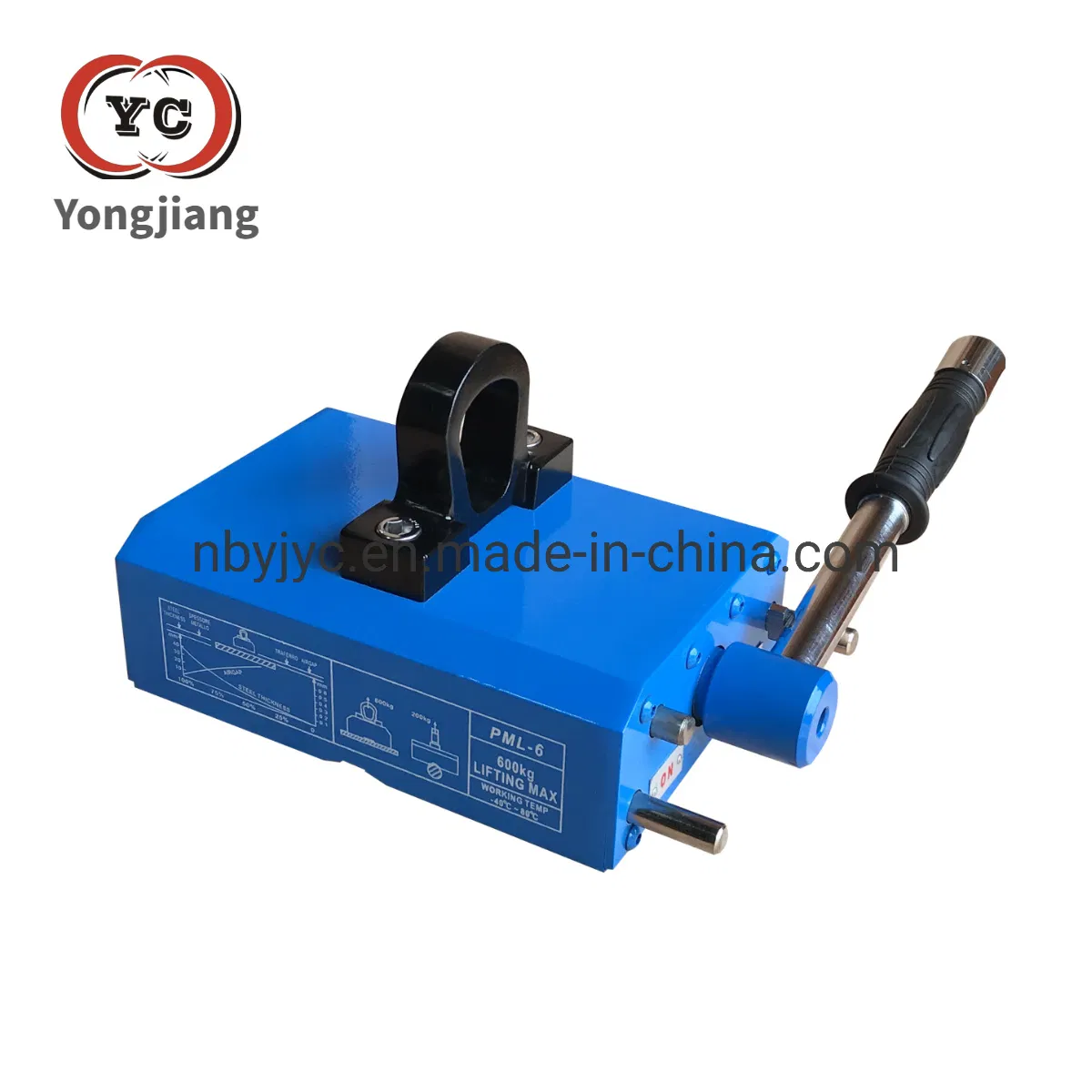 China Supplier 600kg Double Circuit Permanent Magnetic Lifter for Transporting Thin Plate