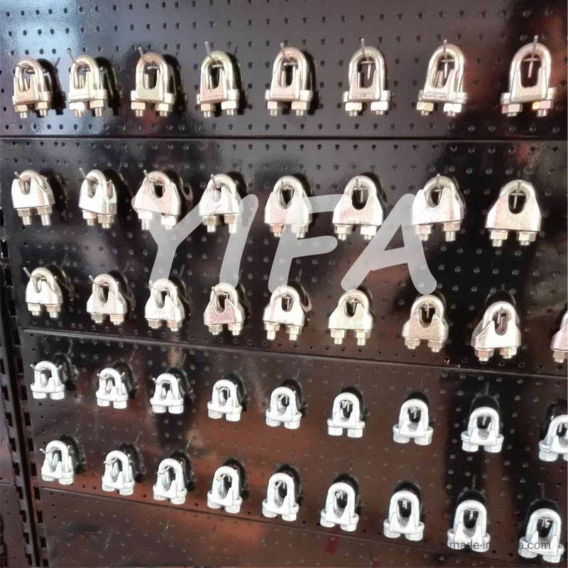 Galvainzed Forged DIN741 Malleable Wire Rope Clips